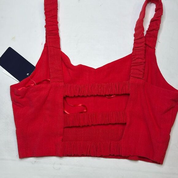 NWT Monteau Los Angeles Cropped Top, sizes Medium - Picture 2 of 11